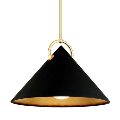 Corbett Lighting Charm Pendant Light - Color: Black - Size: Medium - 289-42