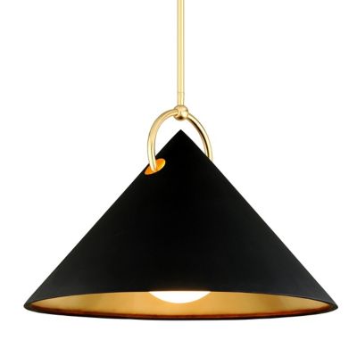 Corbett Lighting Charm Pendant Light - Color: Black - Size: Large - 289-43-