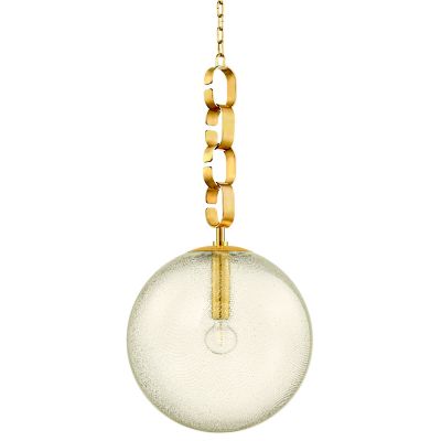 Corbett Lighting Nessa Pendant Light in Brass, Size: Large
