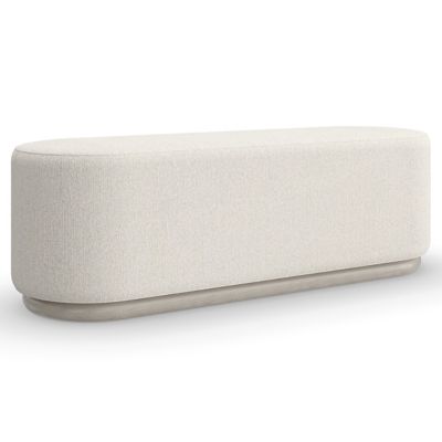 Caracole Asha Bench - Color: Cream - KHU-022-083