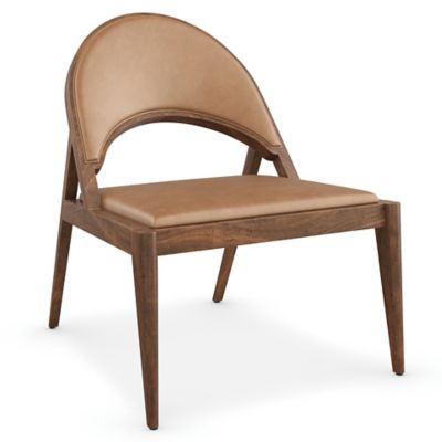 CCL2504187 Caracole Rhythm Lounge Chair - Color: Brown - M140 sku CCL2504187