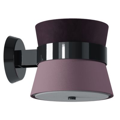 Carpyen Easy Light Caramelo Wall Sconce - Color: Purple - Size: 1 light - 2