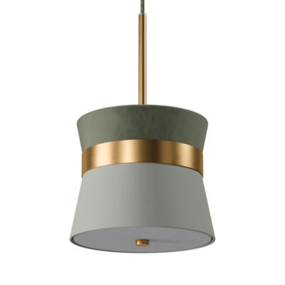 Carpyen Easy Light Caramelo Pendant - Color: Green - Size: Small - 2271021U