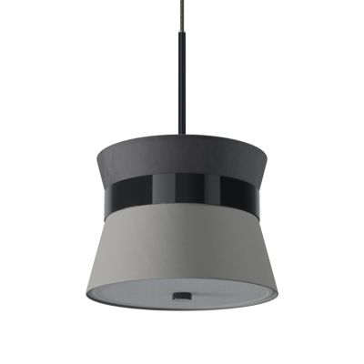 Carpyen Easy Light Caramelo Pendant - Color: Black - Size: Medium - 2271052