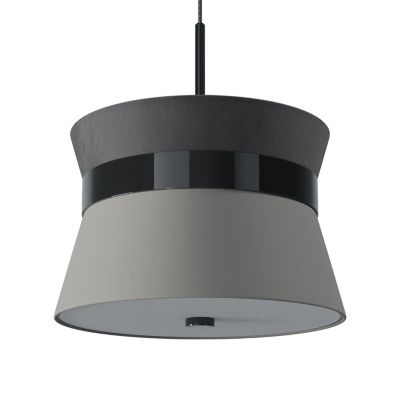 Carpyen Easy Light Caramelo Pendant - Color: Black - Size: Large - 2271033U