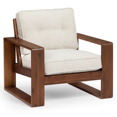 Alder & Ore Panair Lounge Chair in White