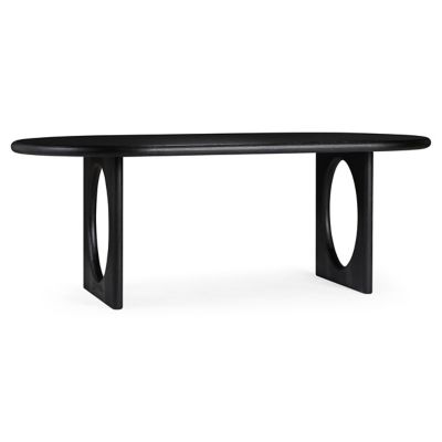 Alder & Ore Atlin Dining Table in Black