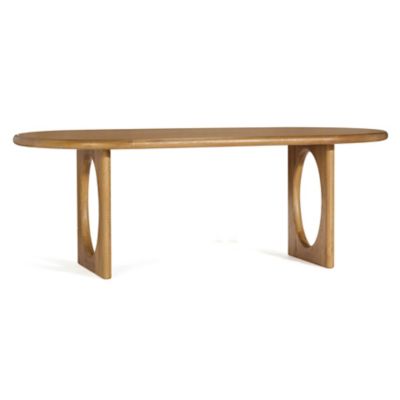 Alder & Ore Atlin Dining Table in Brown