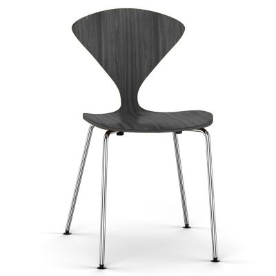 Cherner Chair Company Cherner Metal Base Chair - Color: Wood tones - CSTK13