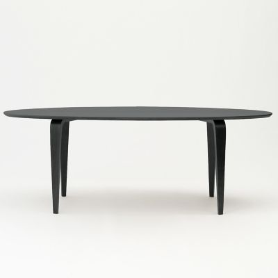 Cherner Chair Company Cherner Oval Table - Color: Black - CDT8403