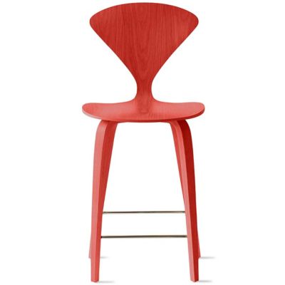 Cherner Chair Company Cherner Stool - Color: Wood tones - Size: Bar - 29-In