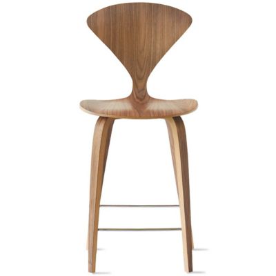 Cherner Chair Company Cherner Stool - Color: Wood tones - Size: Bar - 29-In