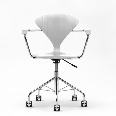 Cherner Chair Company Cherner Task Armchair - Color: White - SWAC06