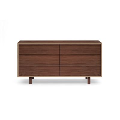 Cherner Chair Company Multiflex 6-Drawer Dresser - Color: Brown - H606D01