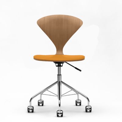 Cherner Chair Company Cherner Task Chair with Seat Pad - Color: Brown - SWC