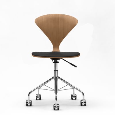 Cherner Chair Company Cherner Task Chair with Seat Pad - Color: Brown - SWC