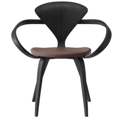 Cherner Chair Company Cherner Armchair with Seat Pad - Color: Wood tones - 