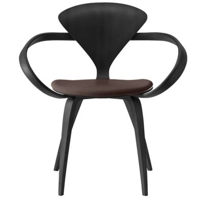 Cherner Chair Company Cherner Armchair with Seat Pad - Color: Wood tones - 