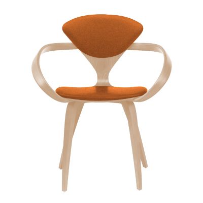 Cherner Chair Company Cherner Seat and Back Upholstered Armchair - Color: W