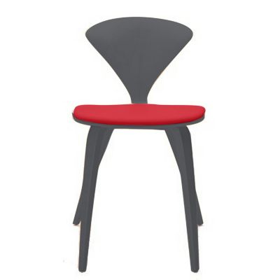 Cherner Chair Company Cherner Side Chair with Seat Pad - Color: Wood tones 