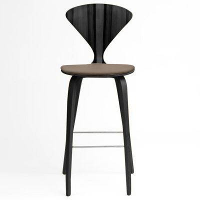 Cherner Chair Company Cherner Stool with Seat Pad - Color: Wood tones - Siz