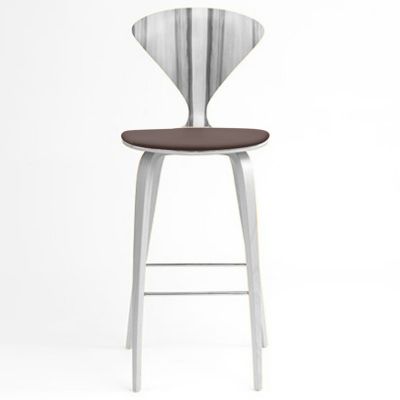 Cherner Chair Company Cherner Stool with Seat Pad - Color: Wood tones - Siz