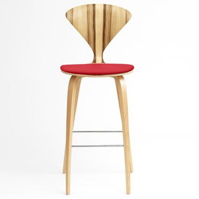 Cherner Chair Company Cherner Stool with Seat Pad - Color: Wood tones - Siz