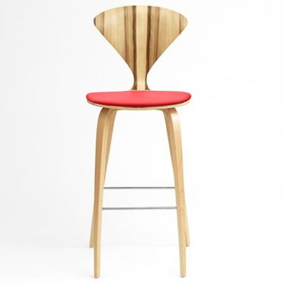 Cherner Chair Company Cherner Stool with Seat Pad - Color: Wood tones - Siz