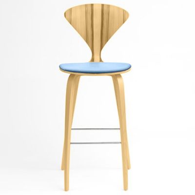 Cherner Chair Company Cherner Stool with Seat Pad - Color: Wood tones - Siz