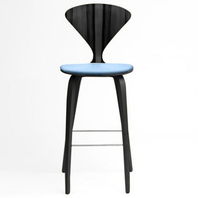 Cherner Chair Company Cherner Stool with Seat Pad - Color: Wood tones - Siz