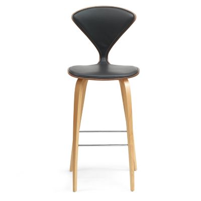 Cherner One Piece Upholstered Stool