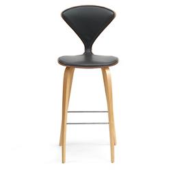 Cherner One Piece Upholstered Stool