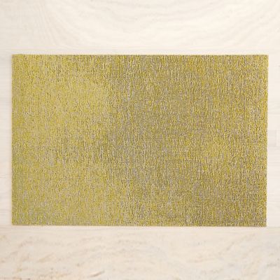 Chilewich Heathered Shag Runner - Color: Yellow - 200579-010