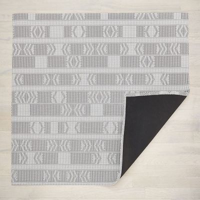 Chilewich Scout Floor Mat - Color: Grey - Size: Extra Large - 200625-002