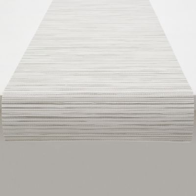 Chilewich Rib Weave Table Runner - Color: Grey - 100711-006