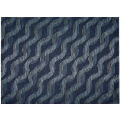 CHL2320265 Chilewich Twist Woven Floor Mat - Color: Blue - Si sku CHL2320265