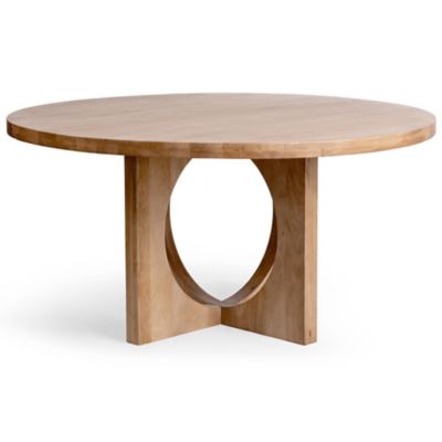 Classic Home Laguna Round Dining Table in Beige