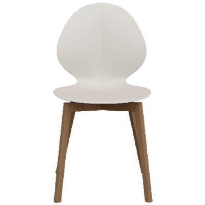 Calligaris Basil W Chair - Color: White - CS134800020109400000000