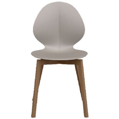 Basil W Chair - Color: Grey - Calligaris CS134800020190000000000