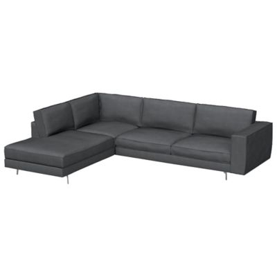 Square One Arm Sectional with Chaise