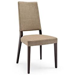Sandy Upholstered Wooden Chair