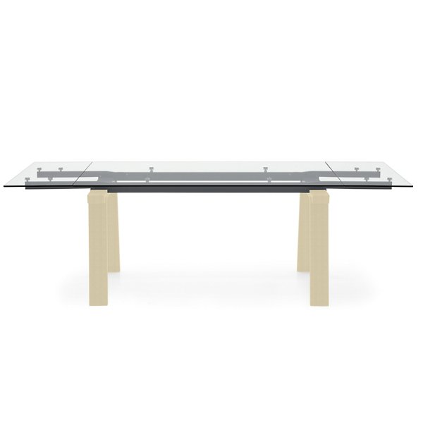 Calligaris Levante Extending Table - Color: Clear - Size: 55 - CS4091011