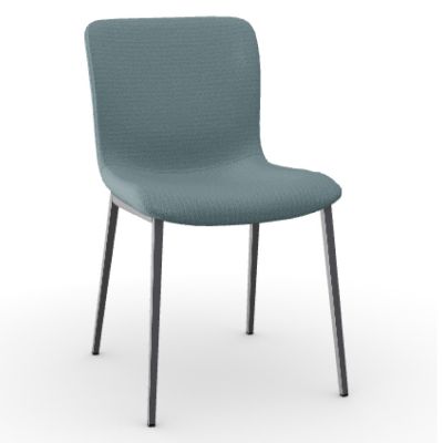Annie Upholstered Metal Chair