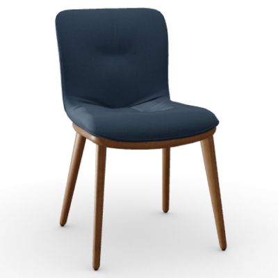CLG1723230 Calligaris Annie Soft Upholstered Wooden Chair - C sku CLG1723230