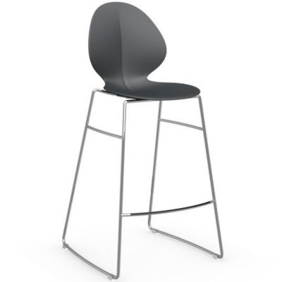 CLG682239 Calligaris Basil Stool - Color: Grey - Size: Count sku CLG682239