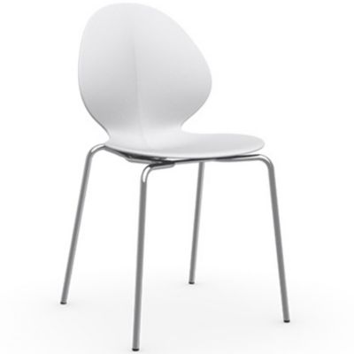Calligaris Basil Chair - Color: White - CS135900007709400000000