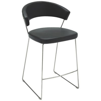 Connubia New York Counterstool - Color: Black - CB10870200776830000000A