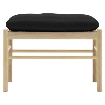 Carl Hansen OW149-F Colonial Footstool - Color: Black - OW149F -OAK WHT OIL