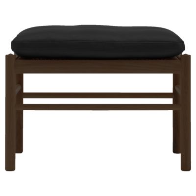 CLH633908 Carl Hansen OW149-F Colonial Footstool - Color: Bl sku CLH633908