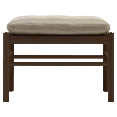 Carl Hansen OW149-F Colonial Footstool - Color: Cream - OW149F -WAL OIL -SI